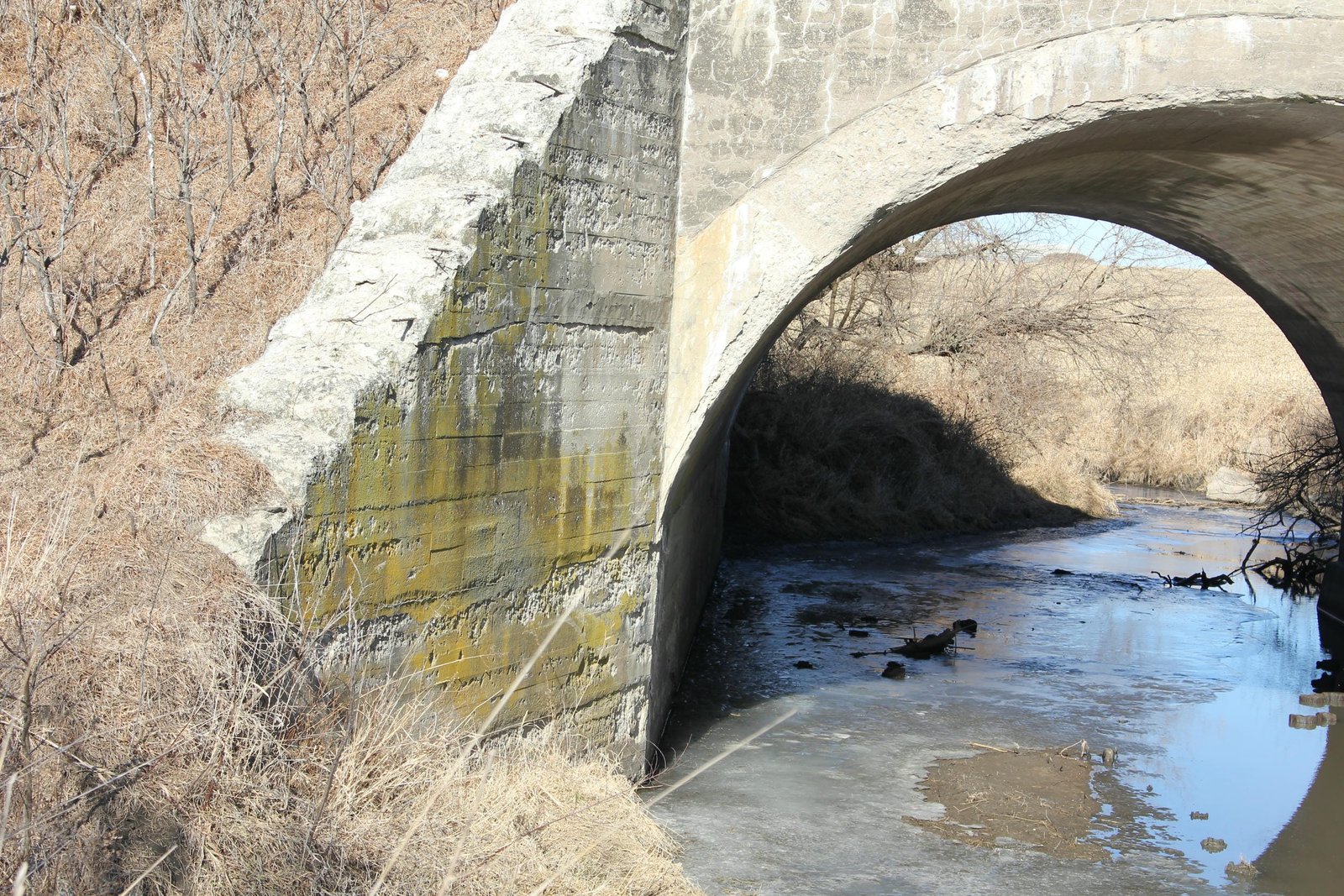 West abutment